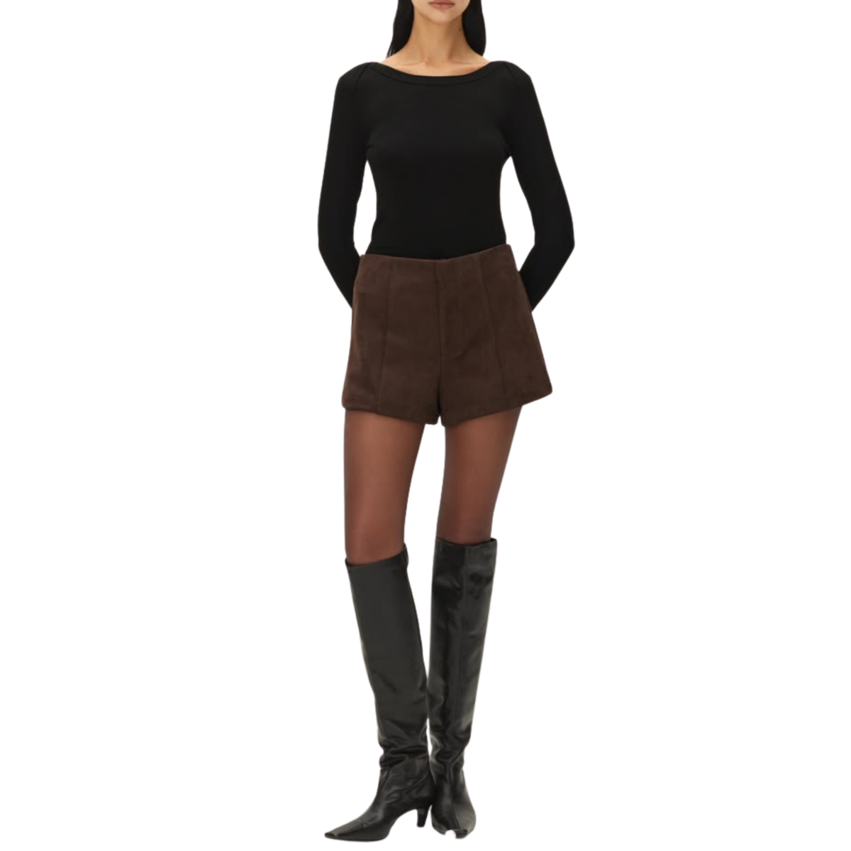 marais suede short