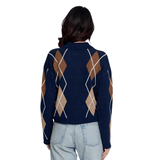 astrid argyle sweater