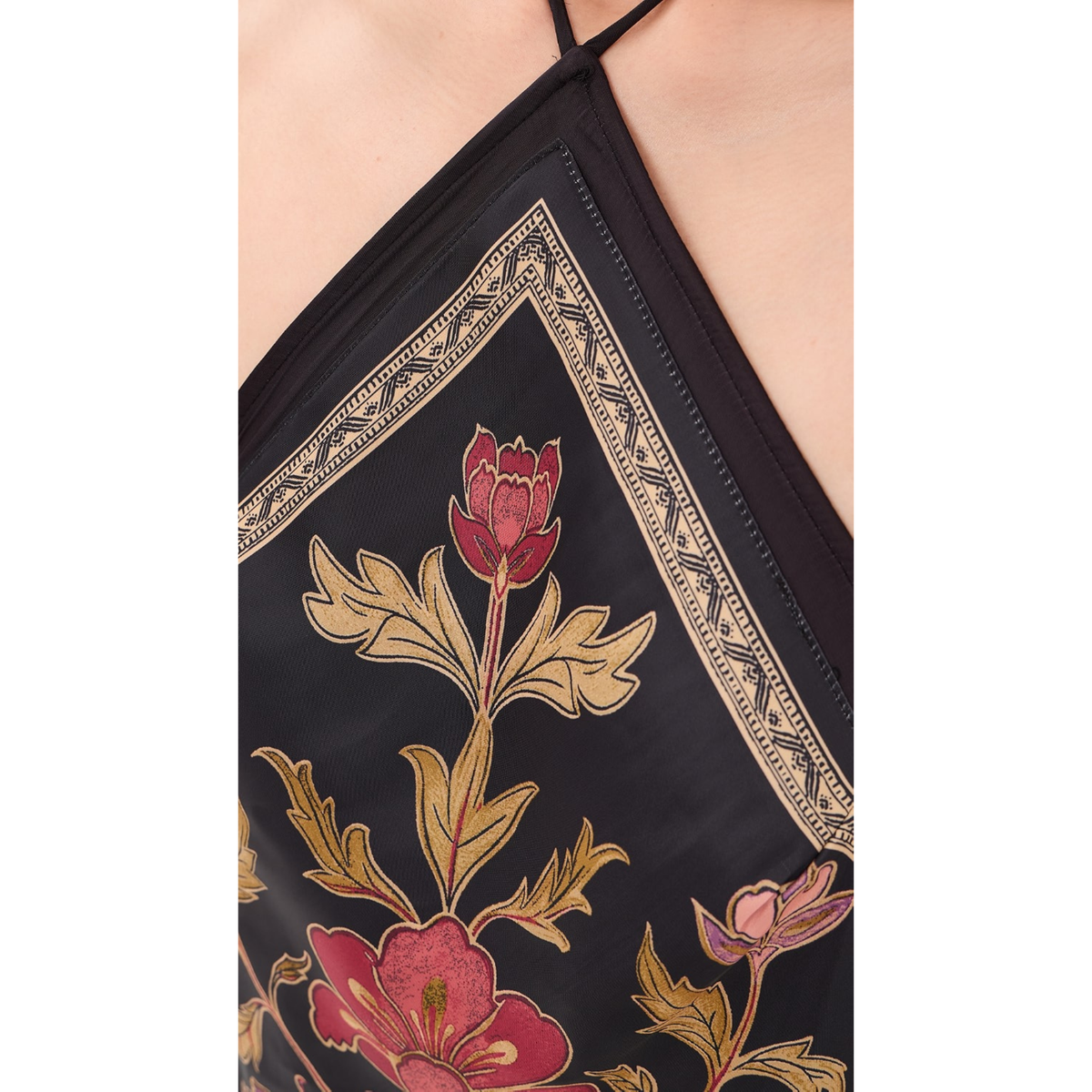 citrine midi dress
