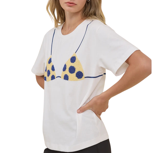 caviar bikini tee