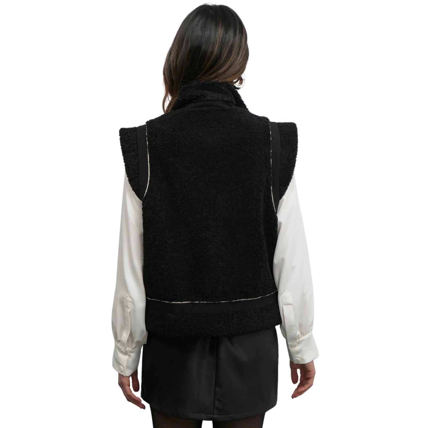 rory shearling vest