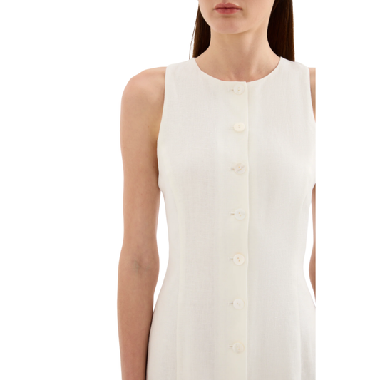 mazi linen dress