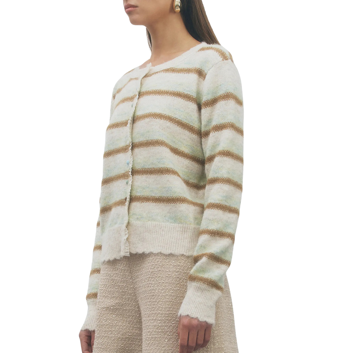 sage cardigan