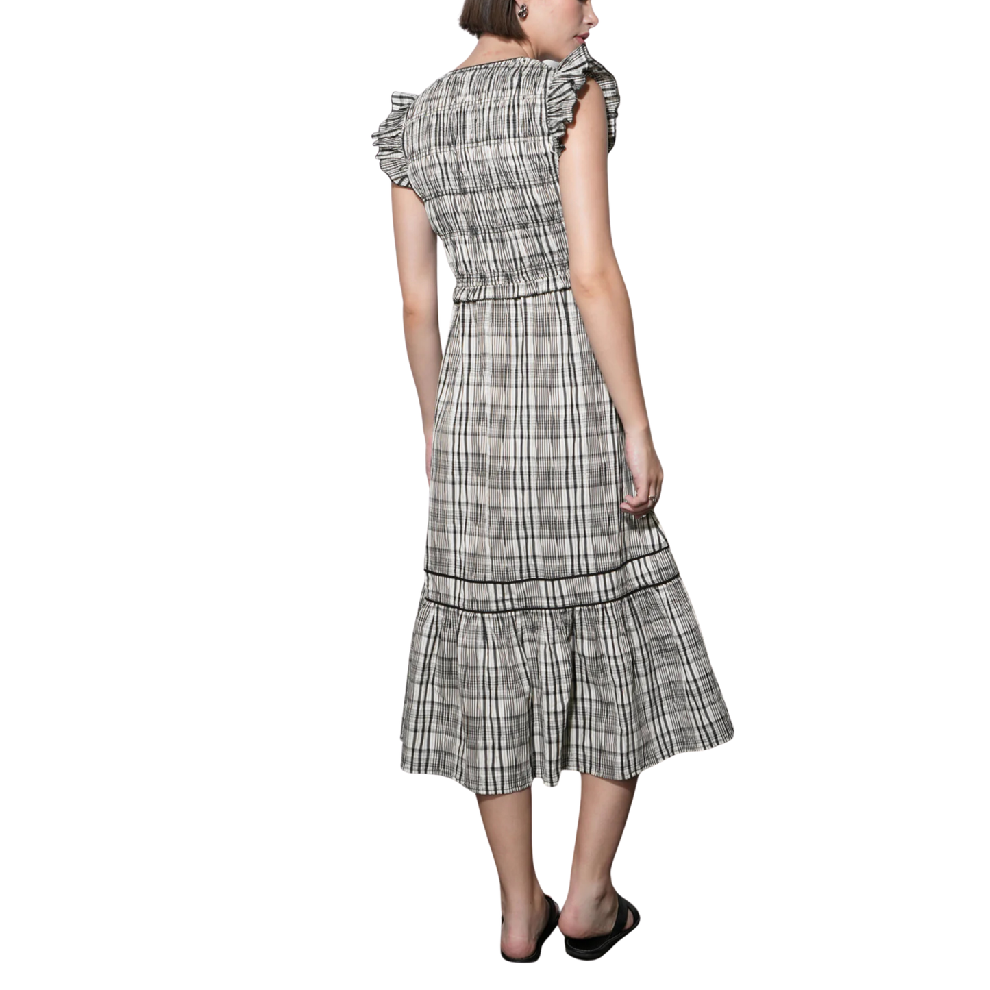 lacey midi dress
