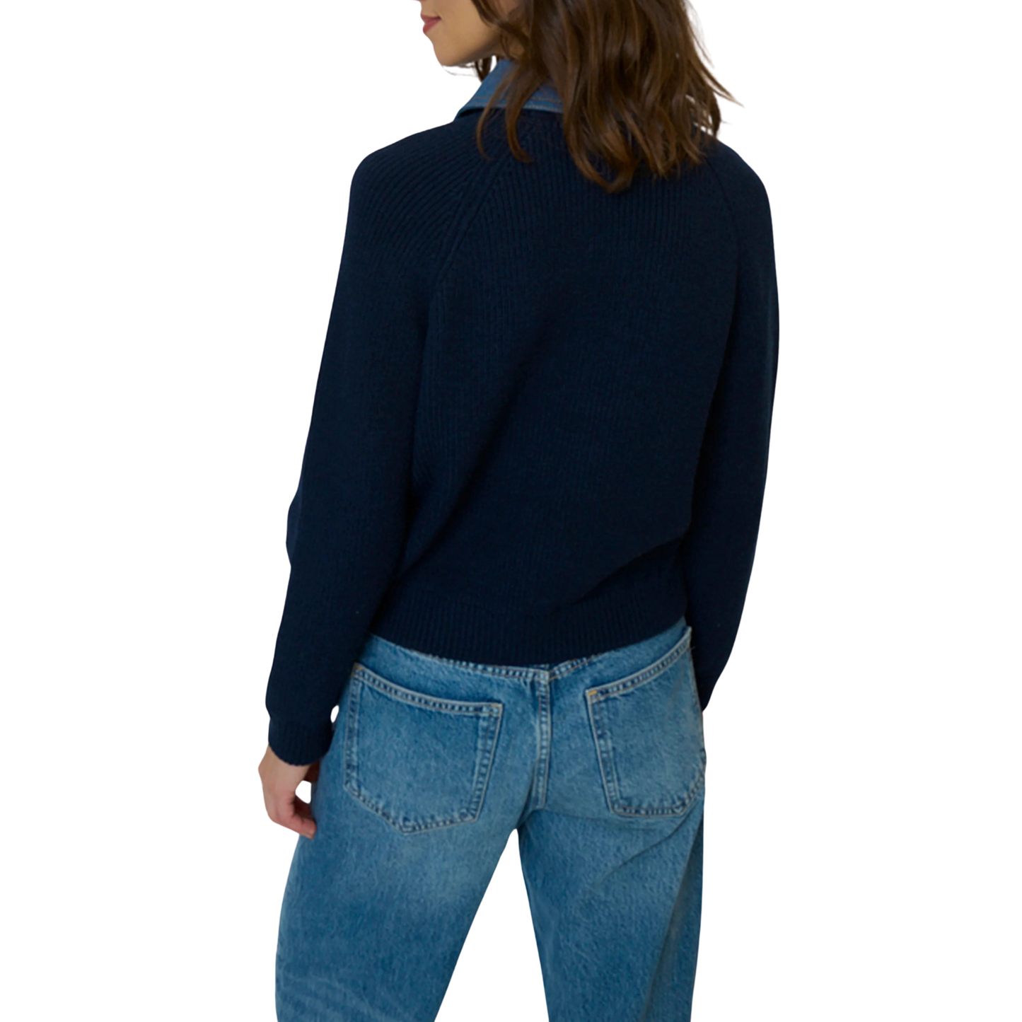 dash denim pullover