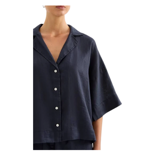 lounge linen shirt