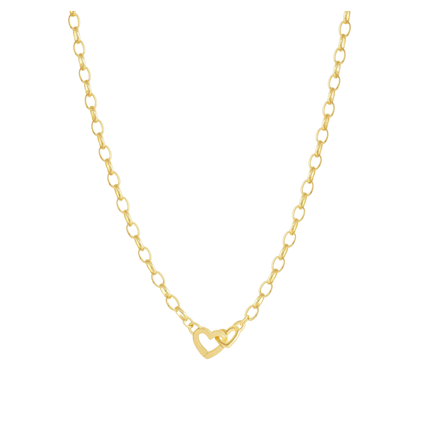 parker heart mini necklace