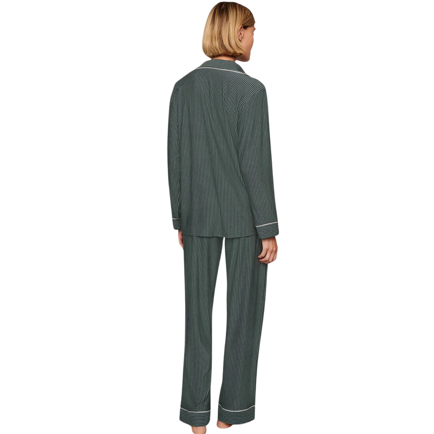 gisele printed long pj set