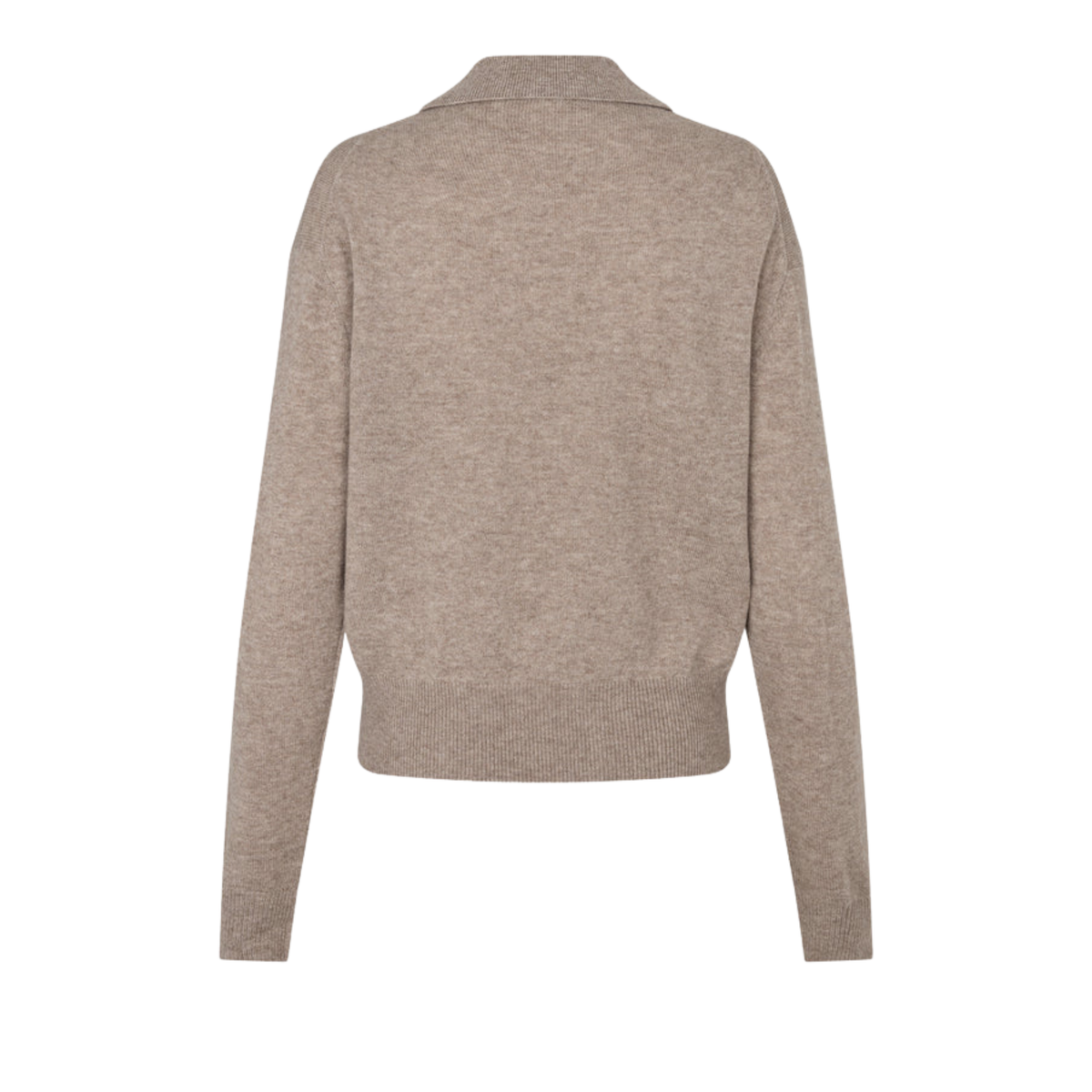longo polo knit