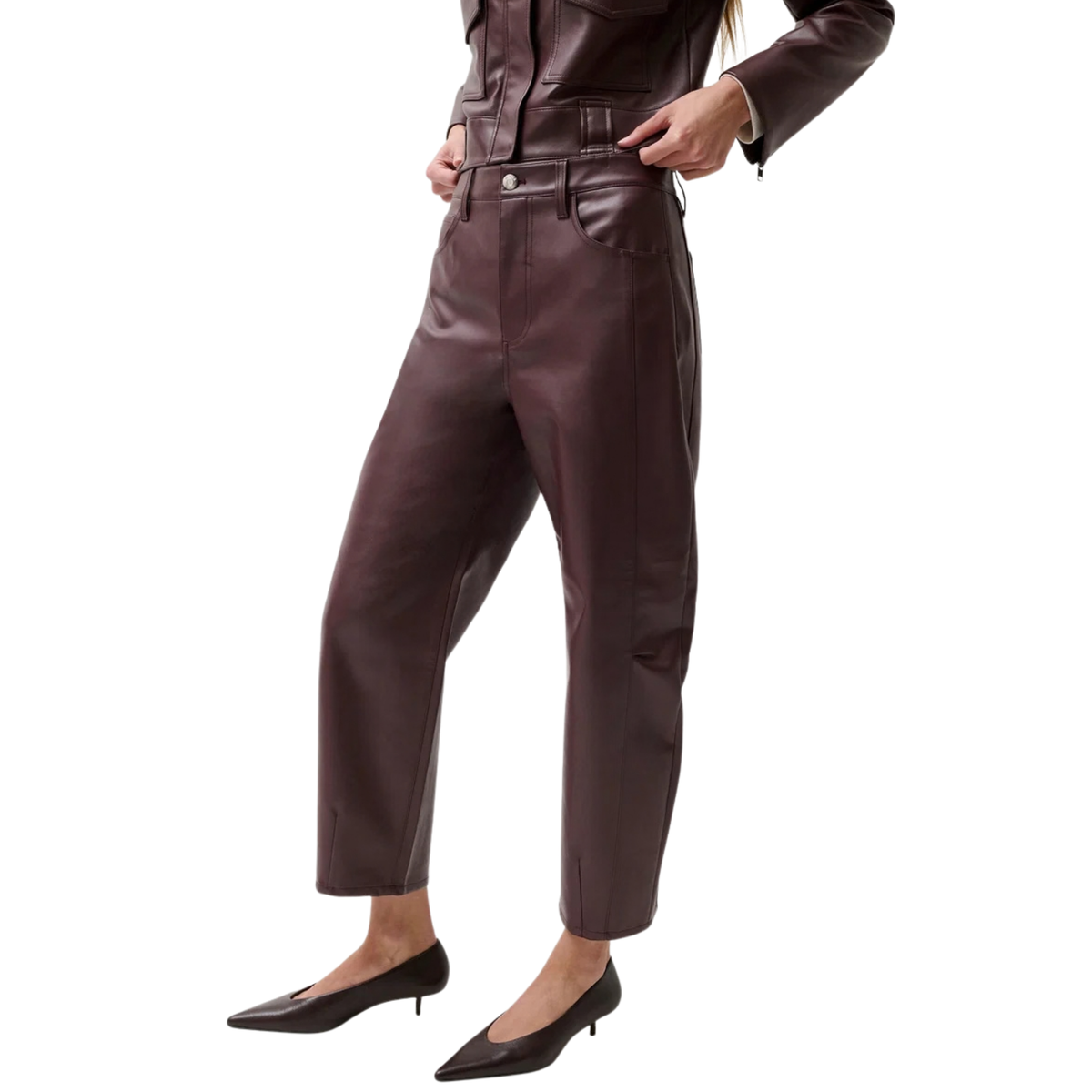 eli leather pant