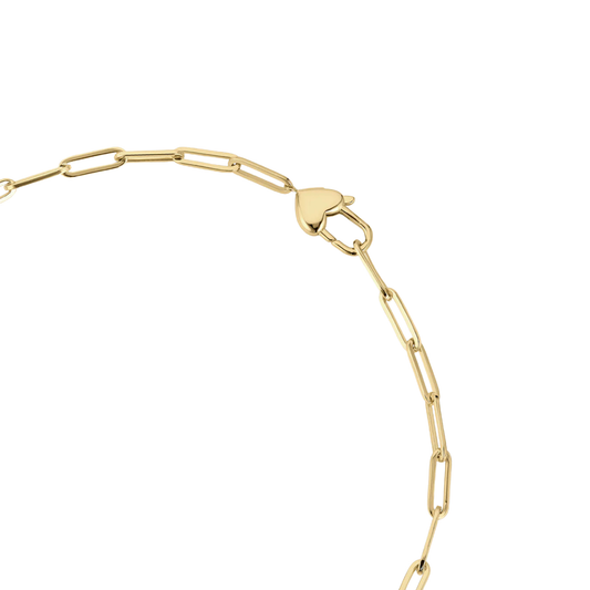 heart padlock necklace