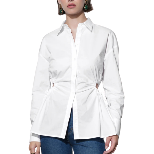 naira drawstring shirt