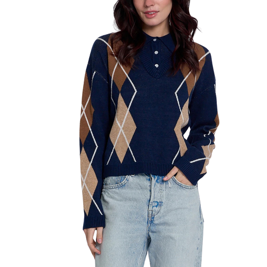 astrid argyle sweater