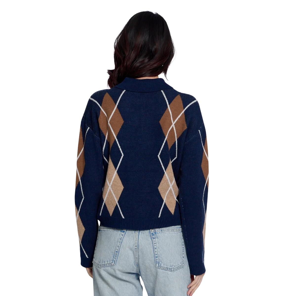 astrid argyle sweater