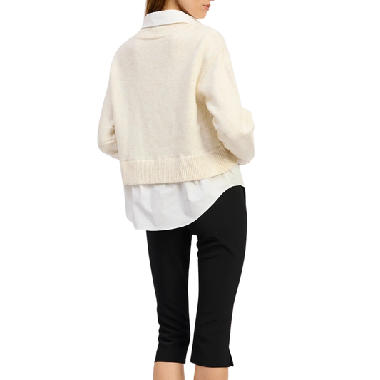 maya layered sweater