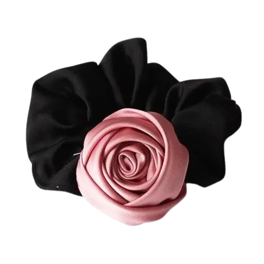 rosette scrunchie