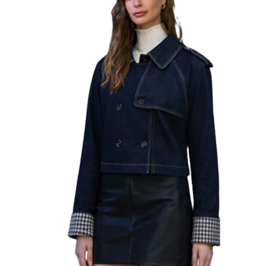indigo trench