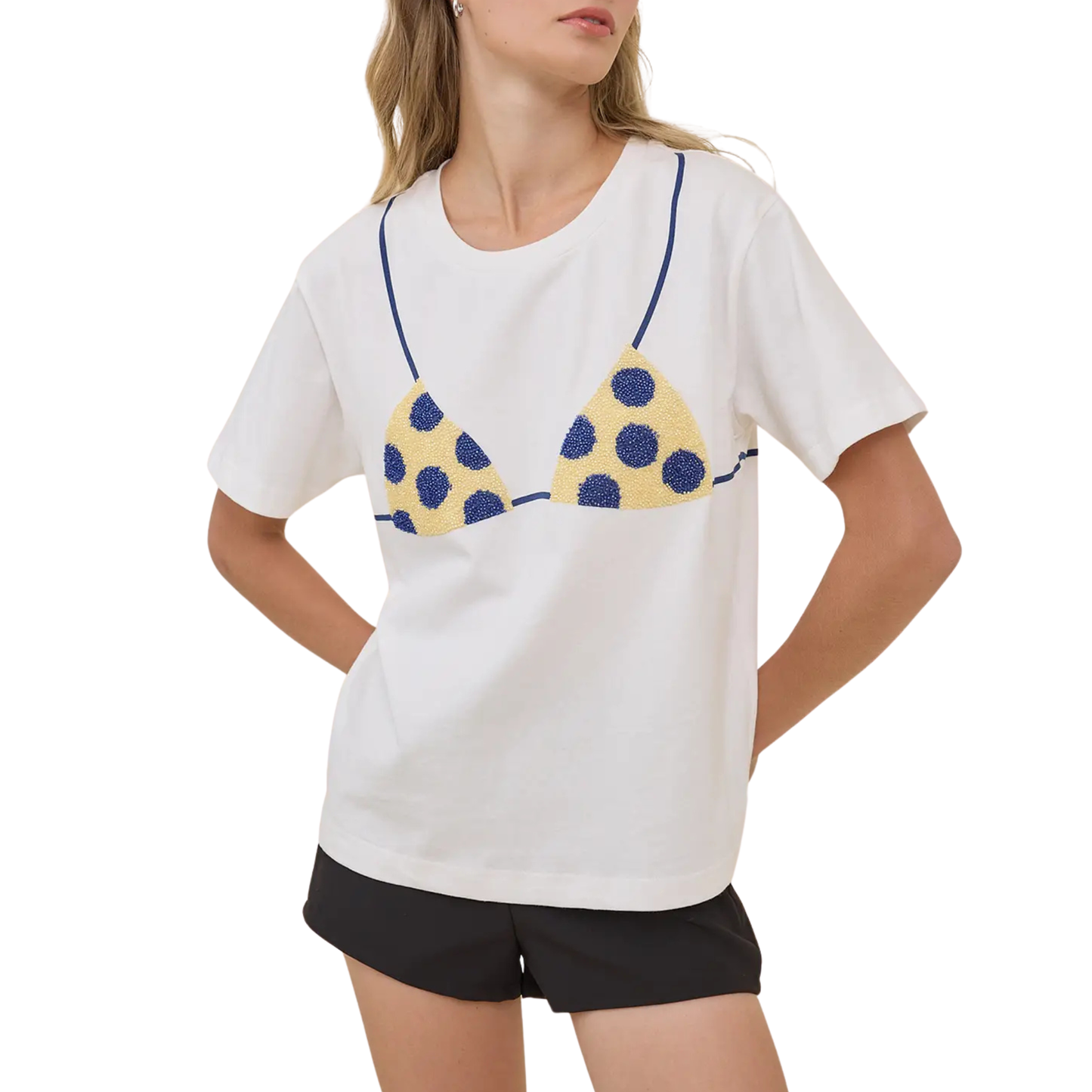 caviar bikini tee