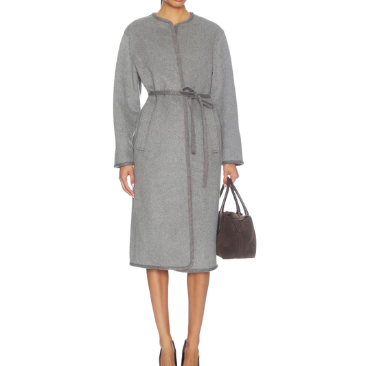 port belted coat