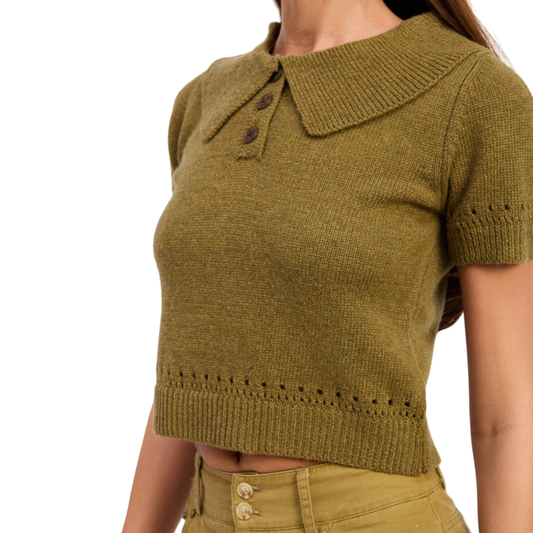 elin polo sweater