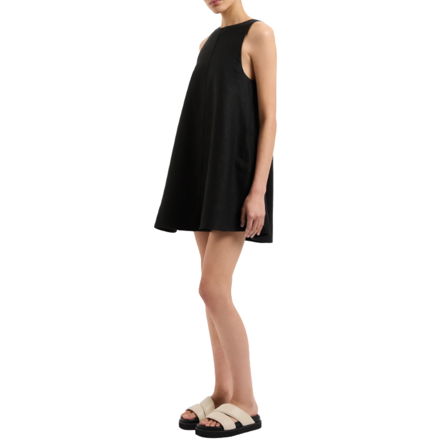 nemi linen dress