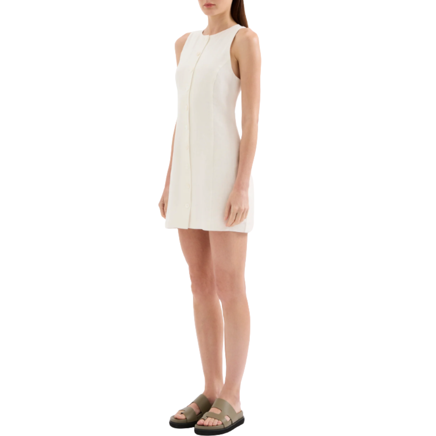 mazi linen dress