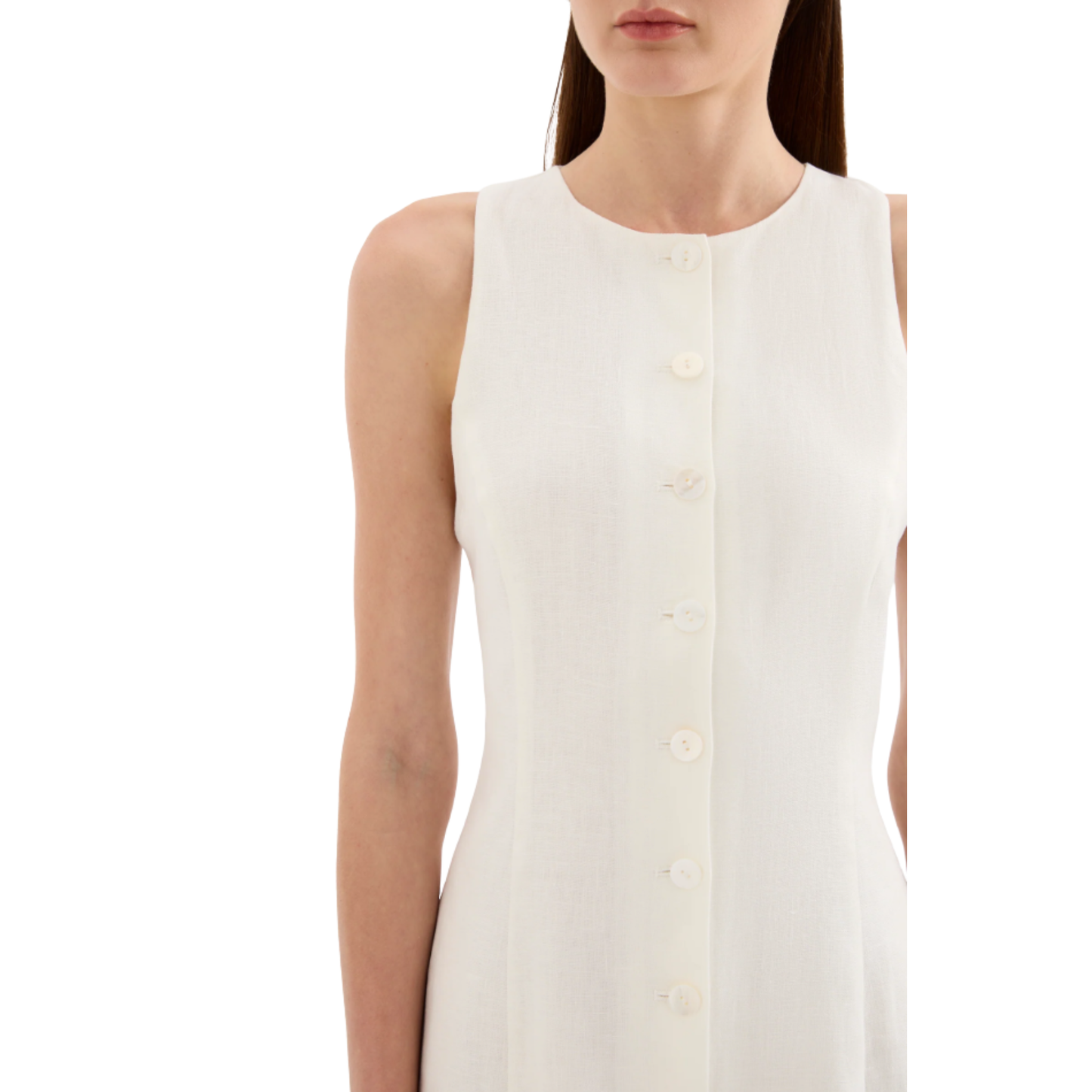 mazi linen dress