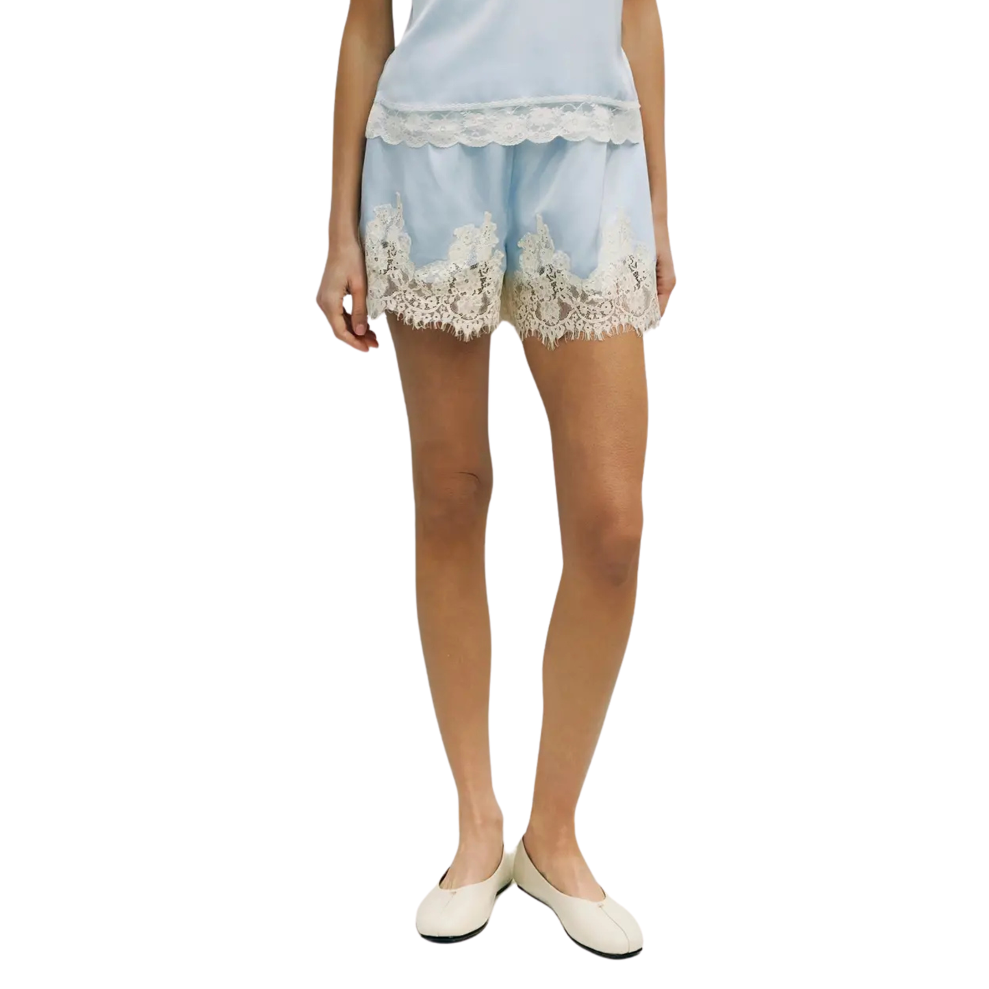 sera satin shorts