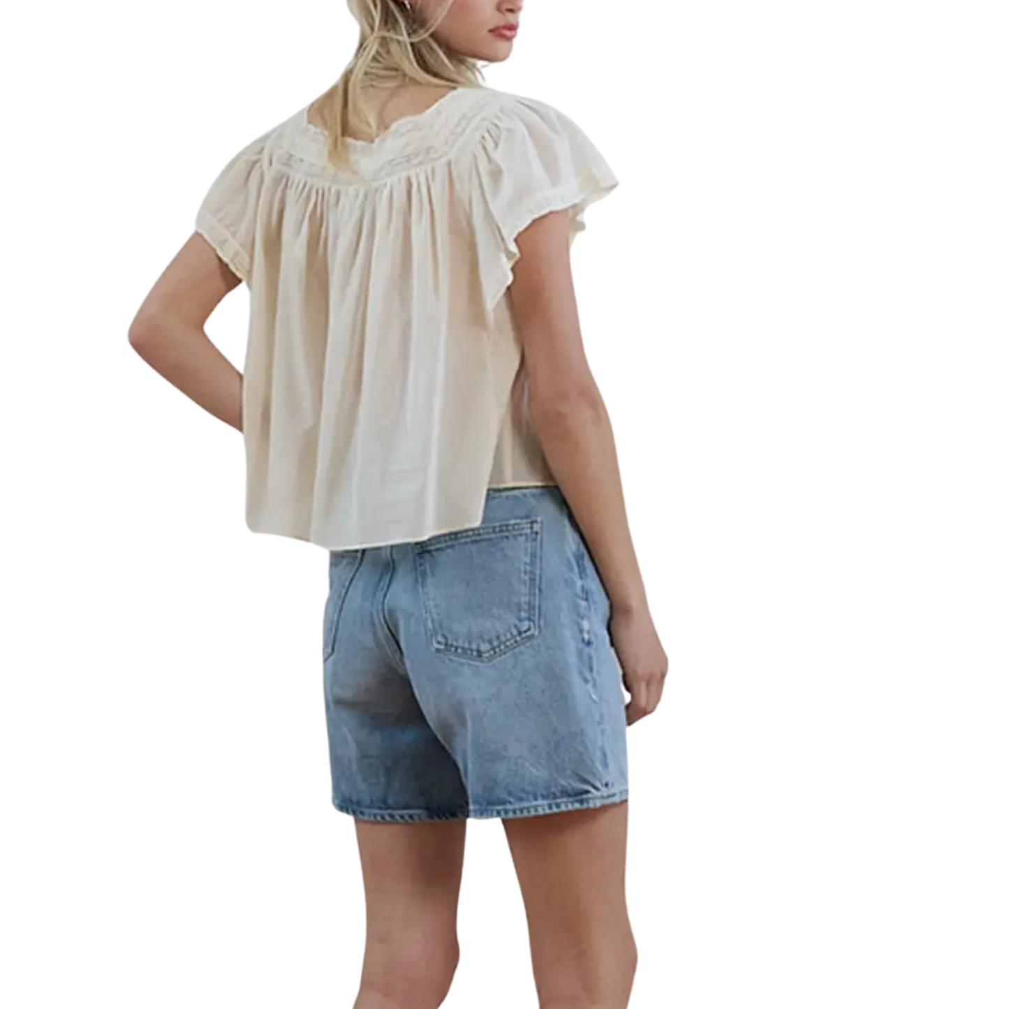 pintuck blouse
