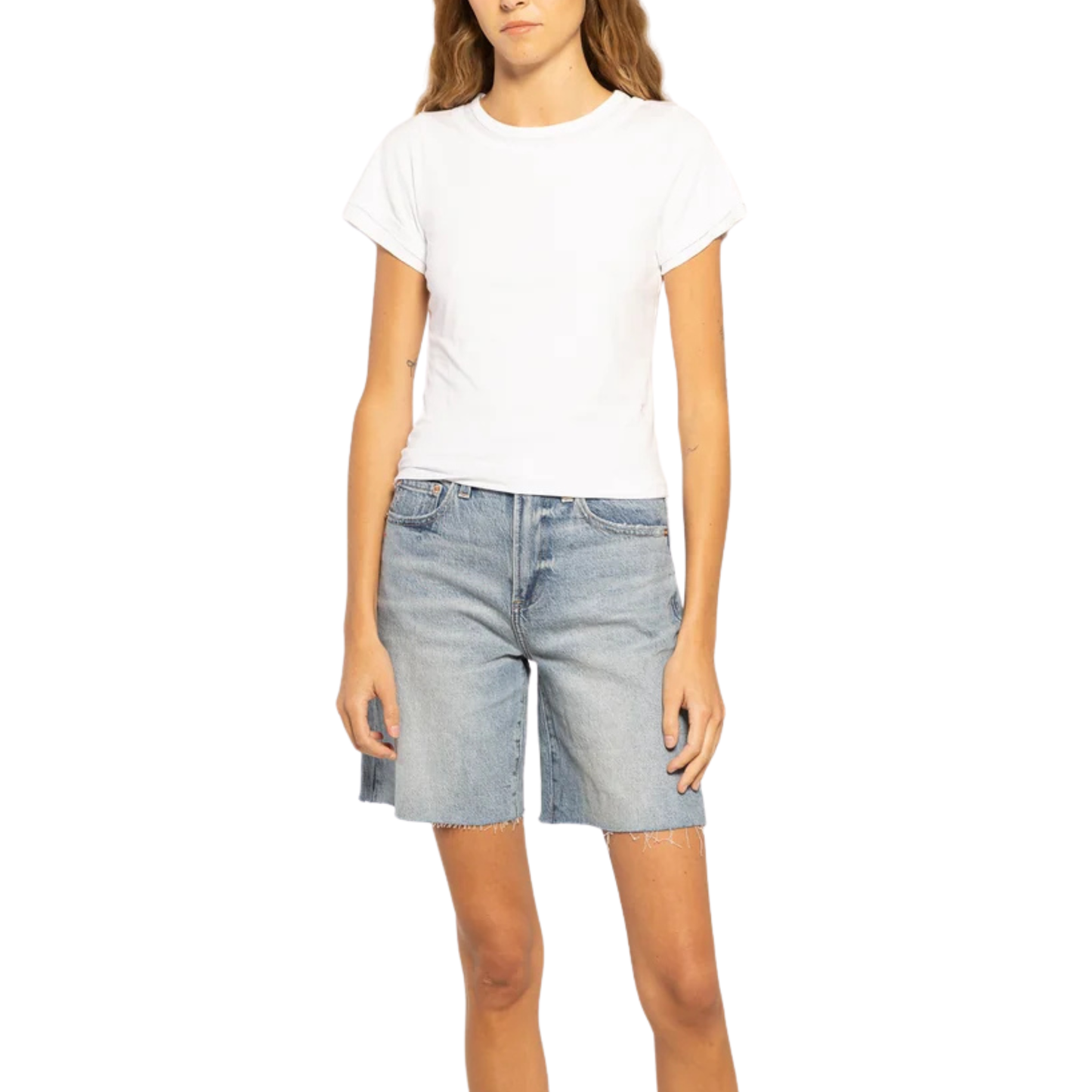 violet layer tee