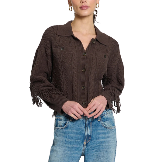 phoebe fringe sweater