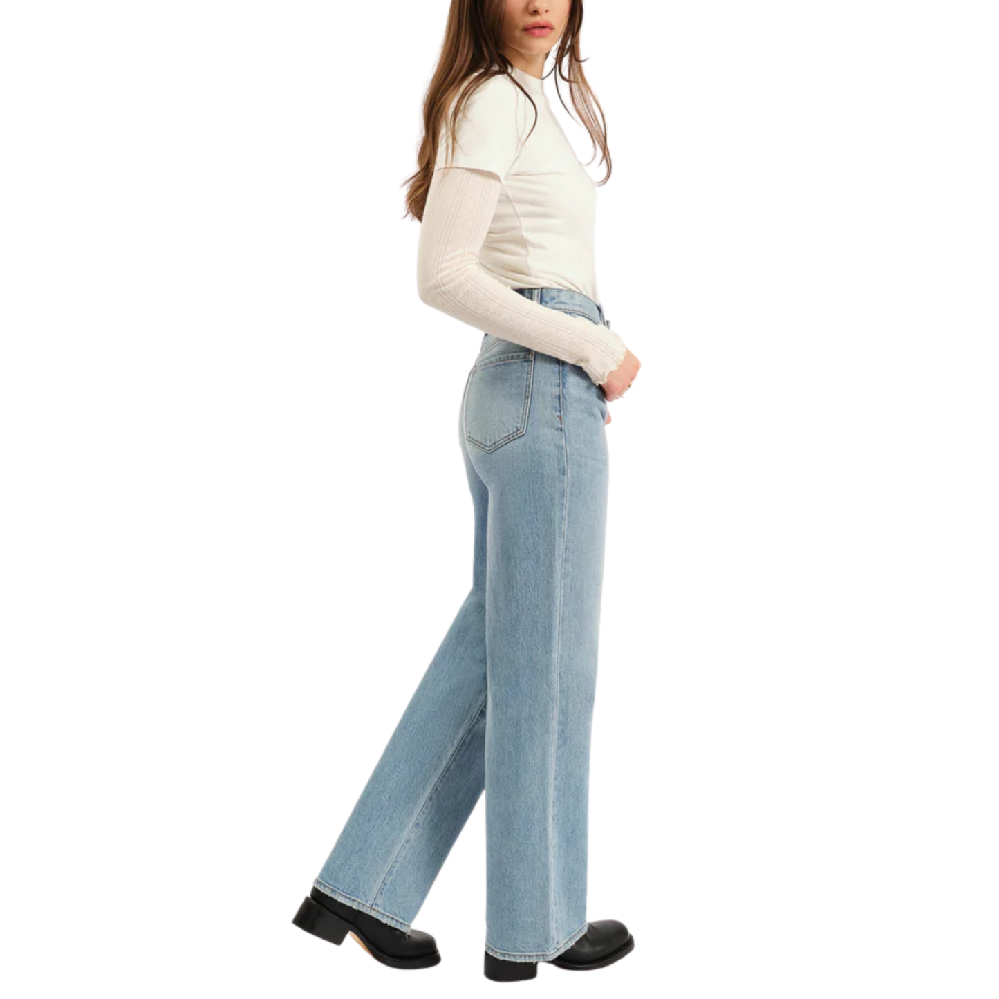 city straight jean