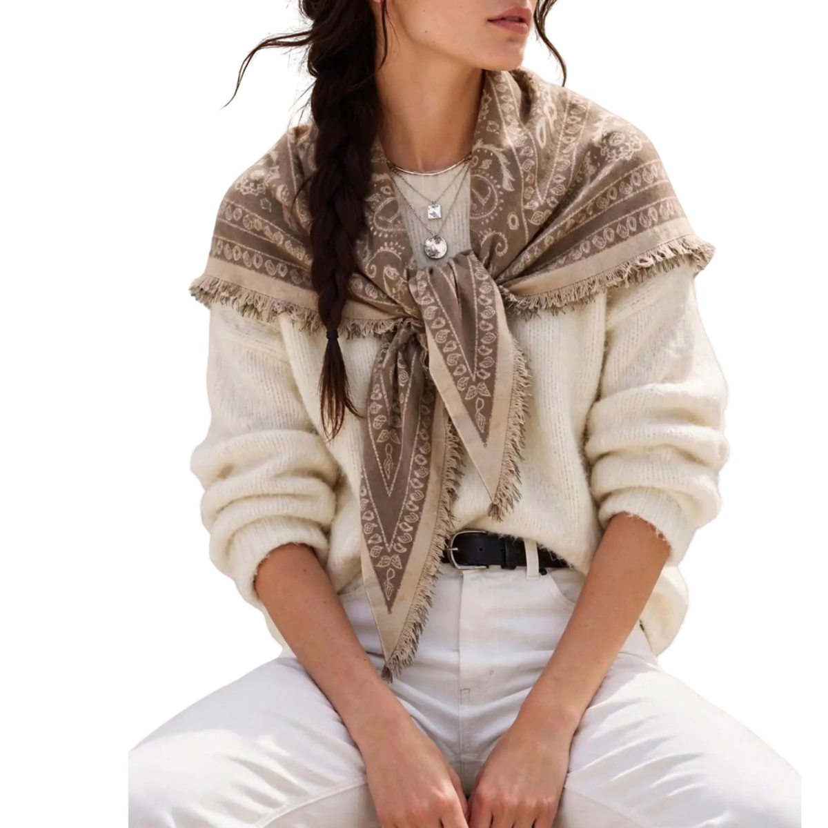 paisley scarf