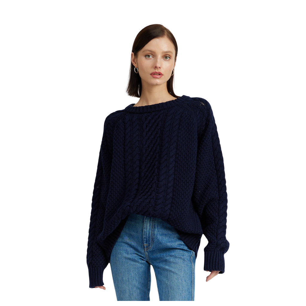 spencer cable sweater