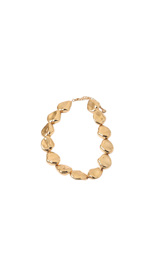 chunky gold necklace