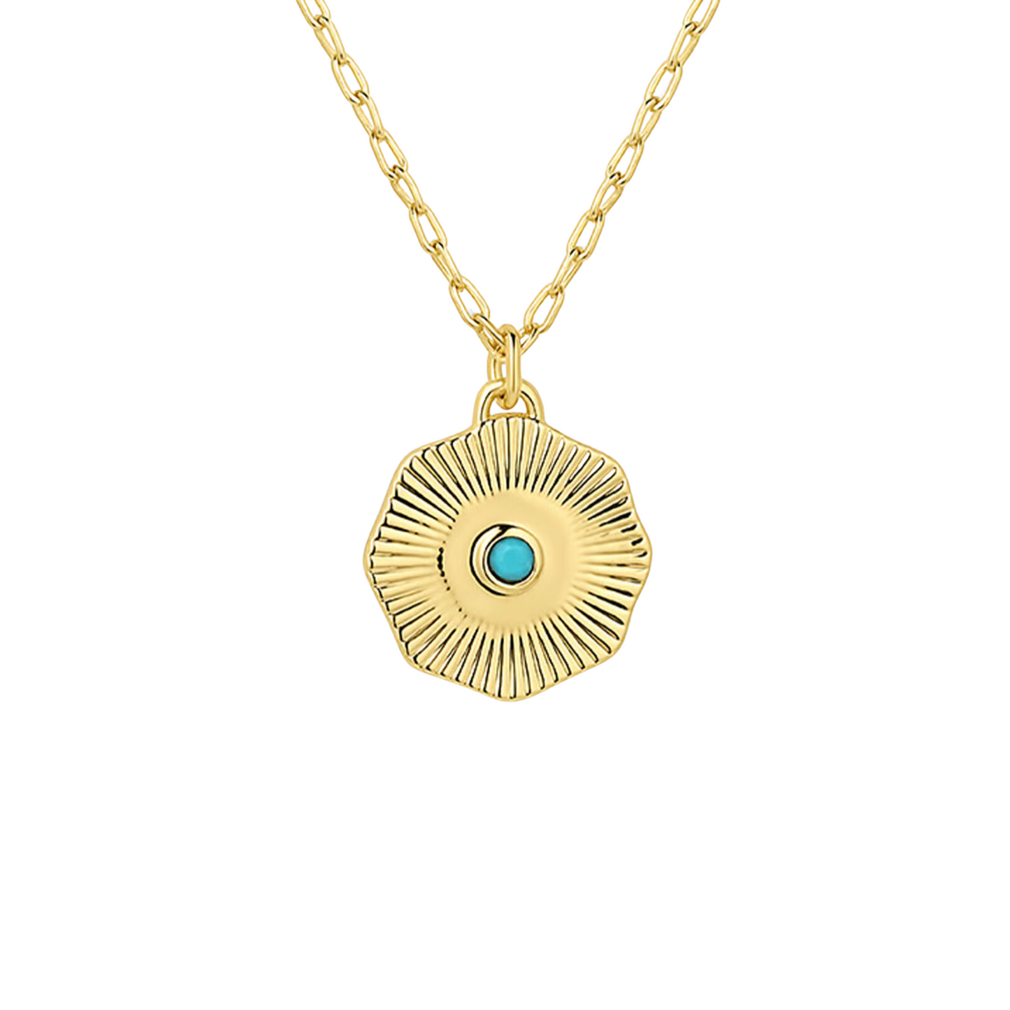 birthstone coin necklace