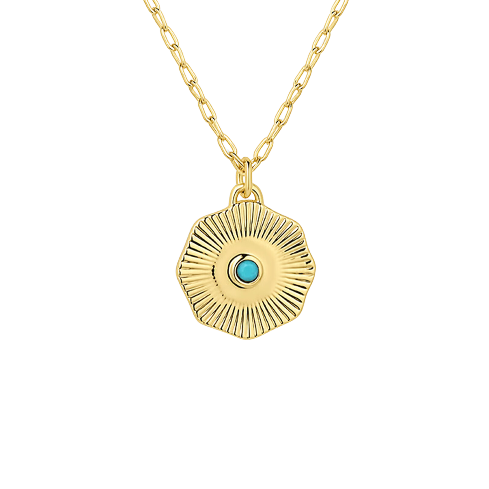 birthstone coin necklace