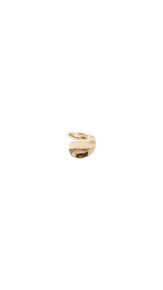 deco gold ring