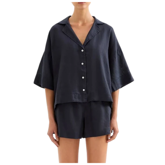 lounge linen shirt