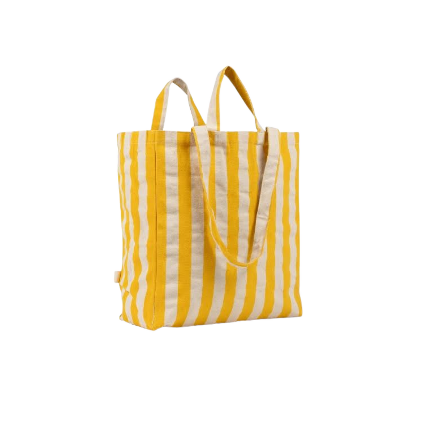 stripe tote bag