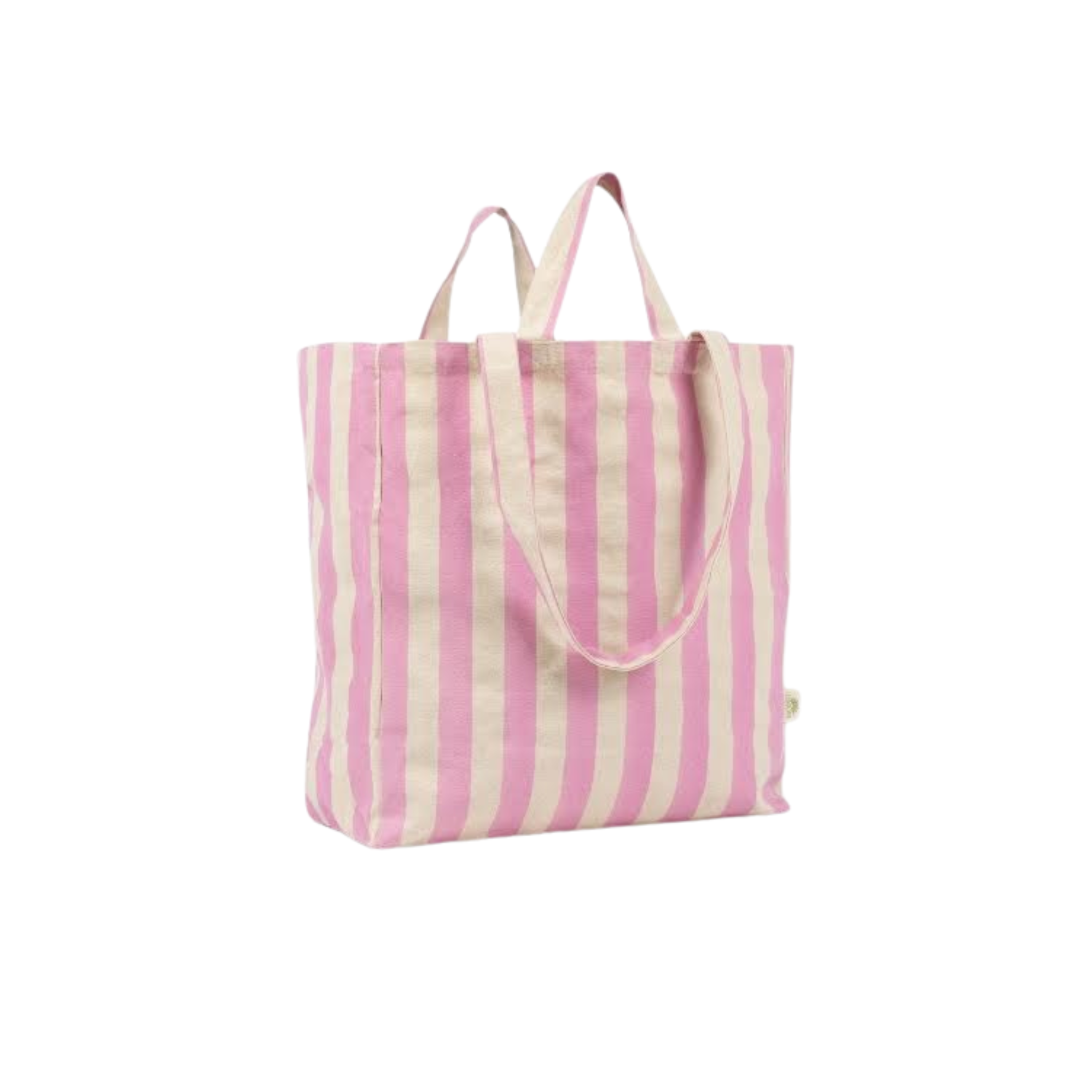 stripe tote bag